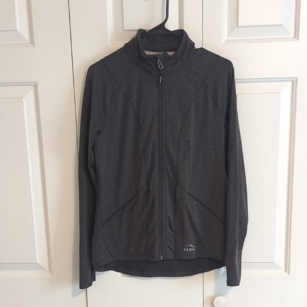 🚨MOVING SALE🚨 LL Bean Dark Gray Full-Zip Jacket